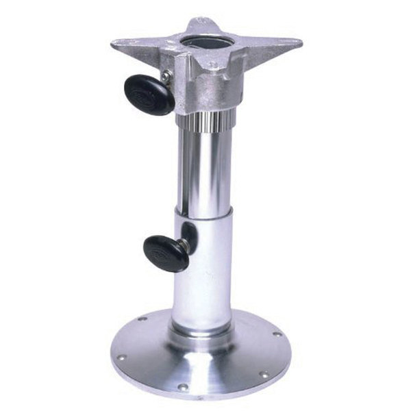 Garelick Garelick 75028 Adjustable Height Seat Base with Smooth Finish - Polished, 18" - 24" 75028